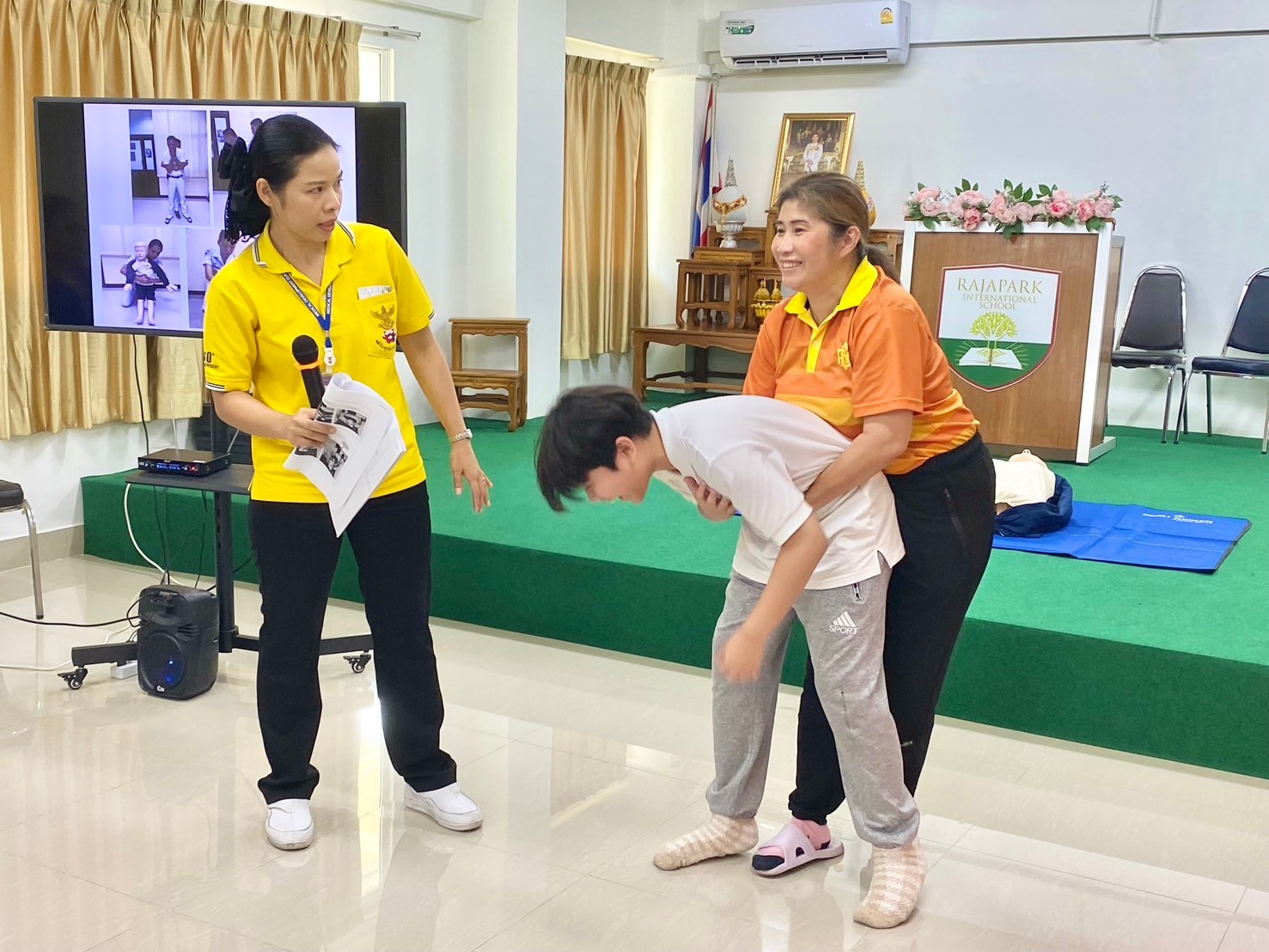 Practising First Aid Practical Trainings: First Aid, Cooking, Gardening – RPIS